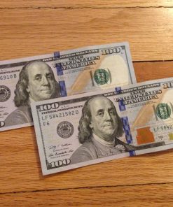 $100 bills fake