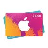 $1,000 iTunes Gift Card – USA