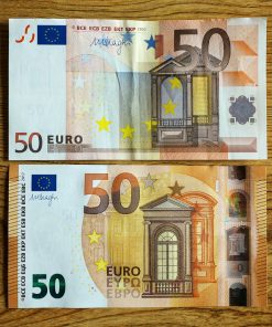 50 Euros Counterfeit Note