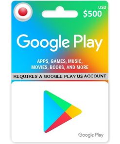 $500 Google Play Gift Card – USA