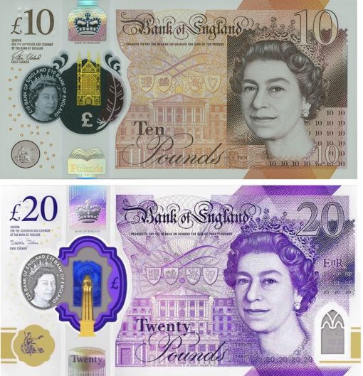 £1,000 GBP (polymer) – UNITED KINGDOM