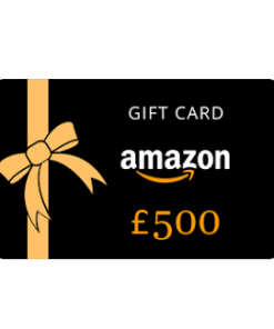 £500 Amazon Gift Card – UNITED KINGDOM