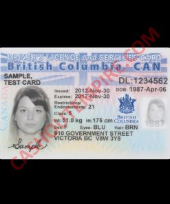 Driving License – CANADA