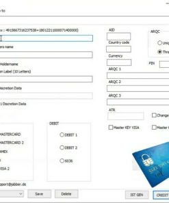 EMV X2 Smart Card Chip Reader/Writer + Full Setting Package