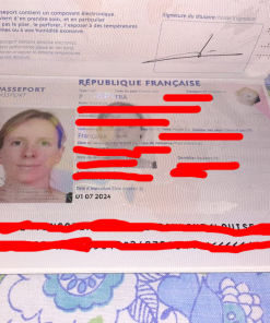 Original Real Passport Scans + Utility Bill