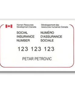 Social Insurance Number – CANADA