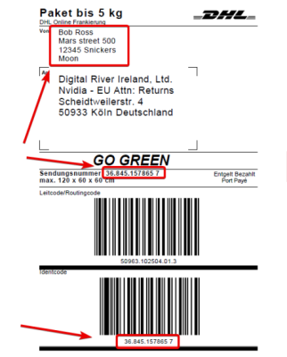 FTID: How to manipulate the label